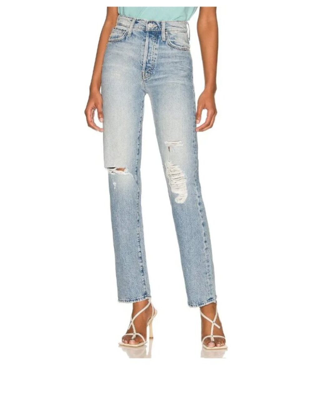 Mother Superior The Huffy Skimp Jeans in Hotter on the Other Side Size 25